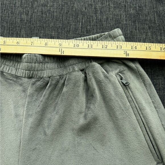 SKIMS Grey Velour Jogger Lounger Pants Size Medium - Picture 12 of 12